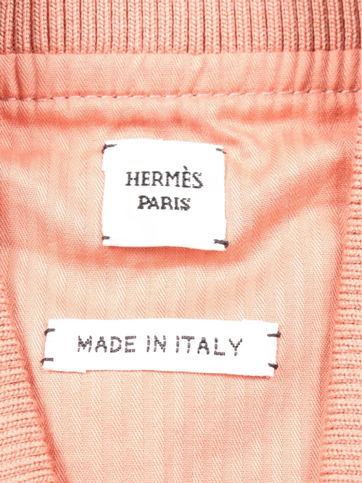 Hermès Pre-Owned ミニ丈キルティングドレス - 画像3