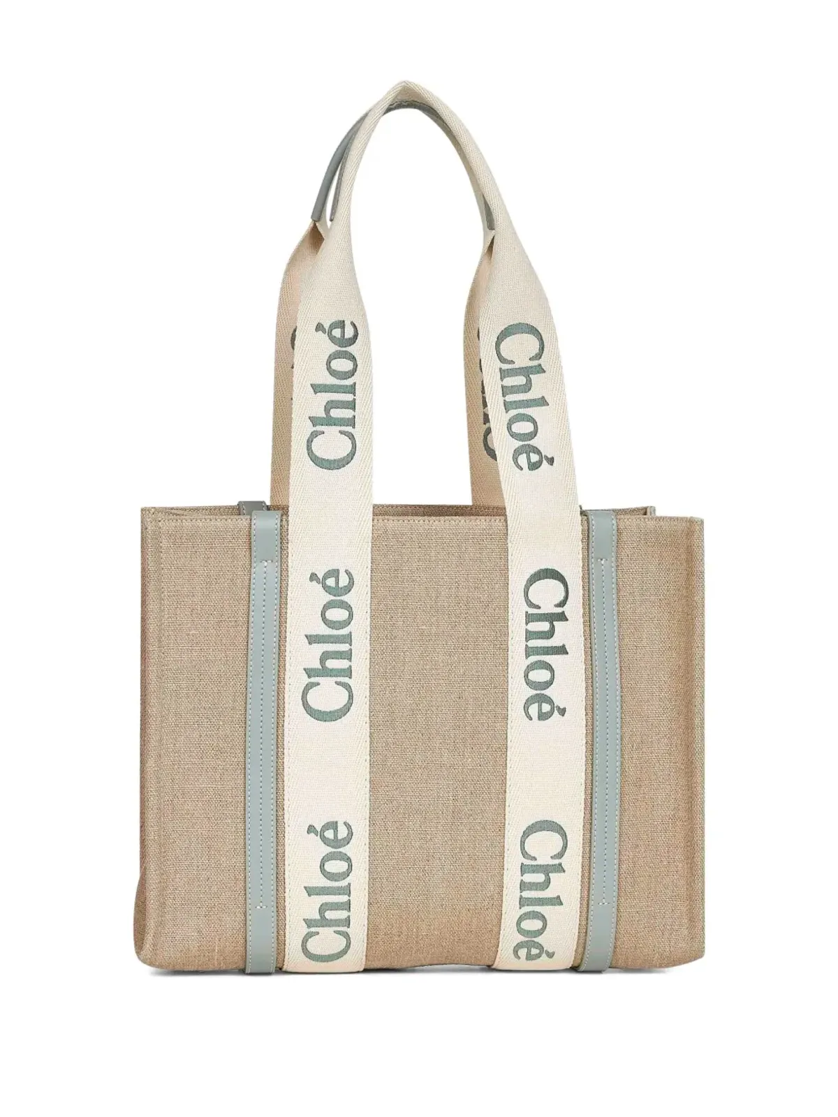 Chloé Woody ロゴ入りトートバッグ - 画像2
