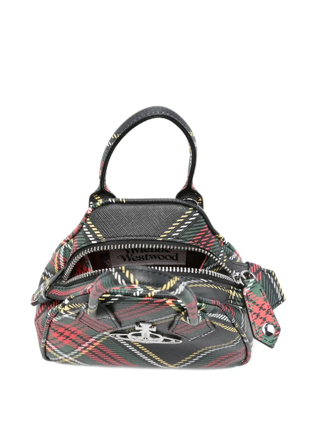 Vivienne Westwood ヤスミン タータンチェック クロスボディバッグ - 画像5