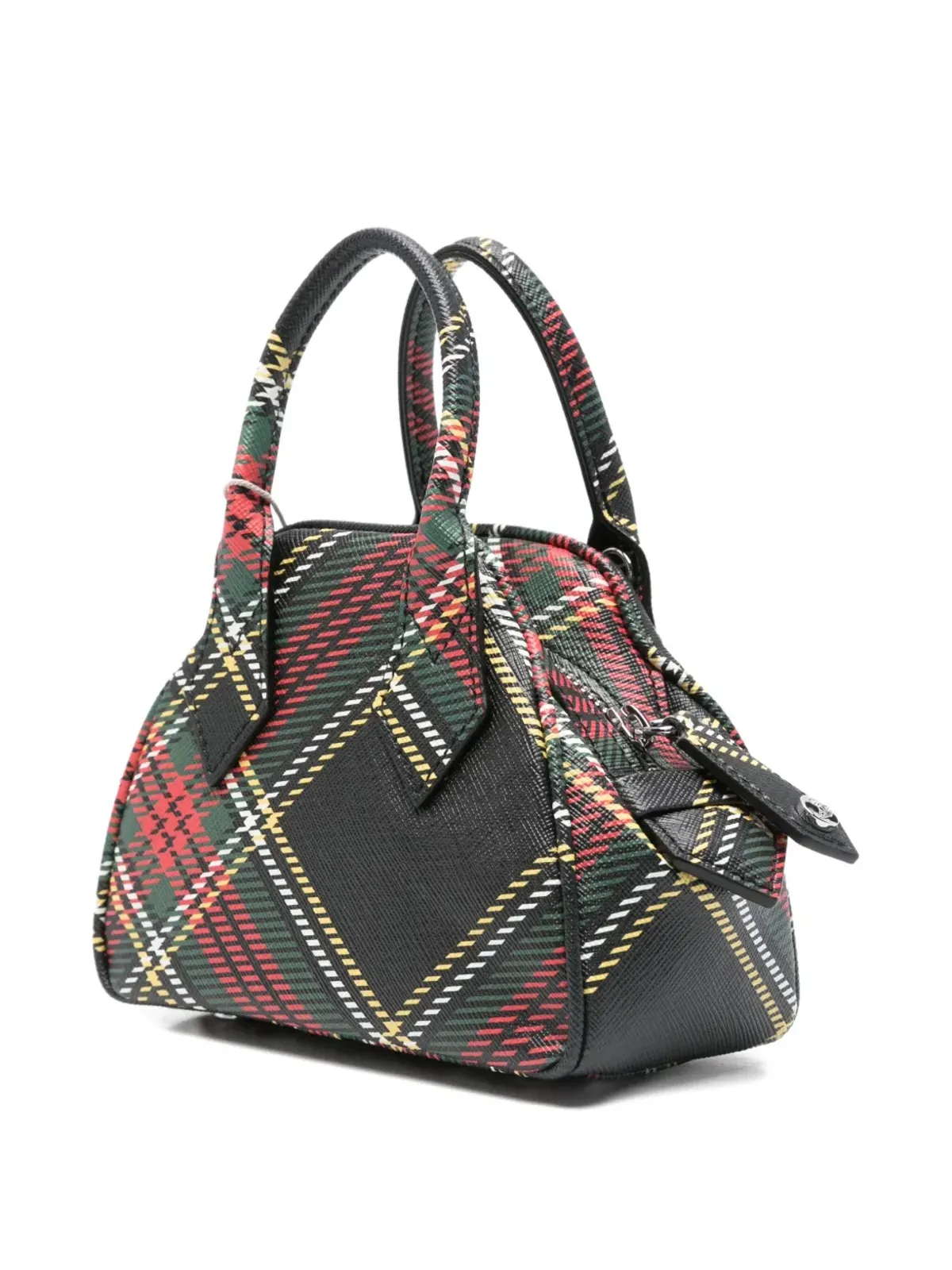 Vivienne Westwood ヤスミン タータンチェック クロスボディバッグ - 画像3