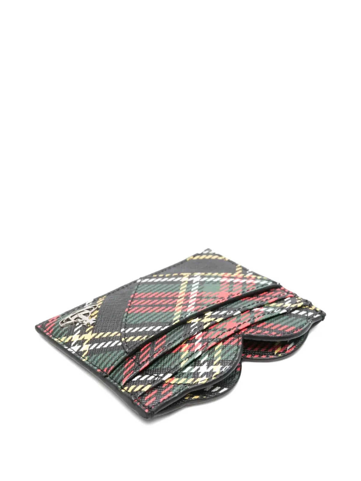 Vivienne Westwood ハート型チェック柄カードホルダー - 画像3
