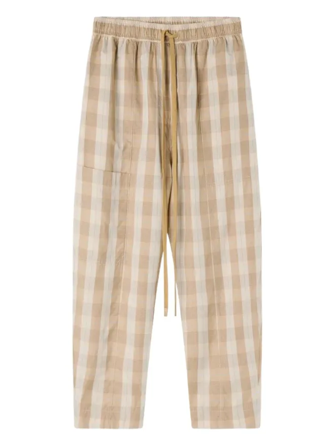Lee Mathews Lee Mathews Lyle チェック柄パンツの商品画像
