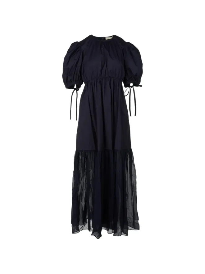 Ulla Johnson Ulla Johnson コラージュ柄ミディドレス - ブルーの商品画像