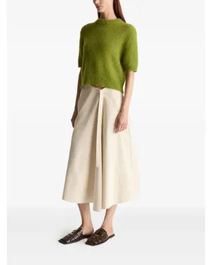 Lee Mathews Tilda short-sleeve top - Green - サムネイル2