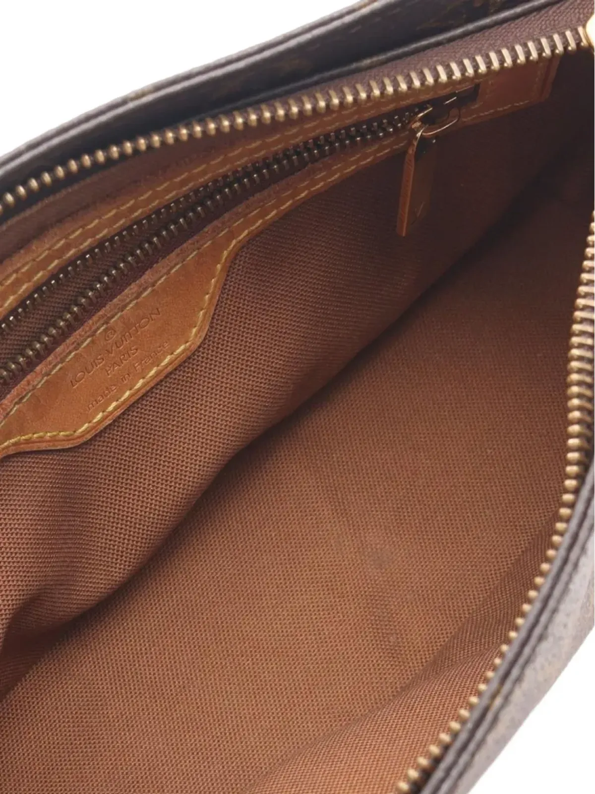 Louis Vuitton Pre-Owned 2000年頃 トロッター ショルダーバッグ - ブラウン - 画像3