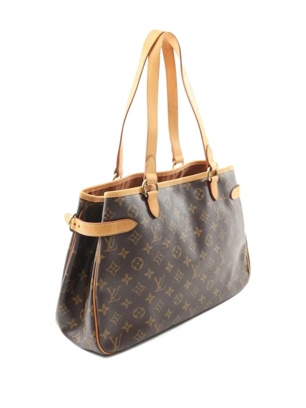Louis Vuitton Pre-Owned 2006 Batignolles Horizontal Monogram ショルダーバッグ（ブラウン） - 画像2