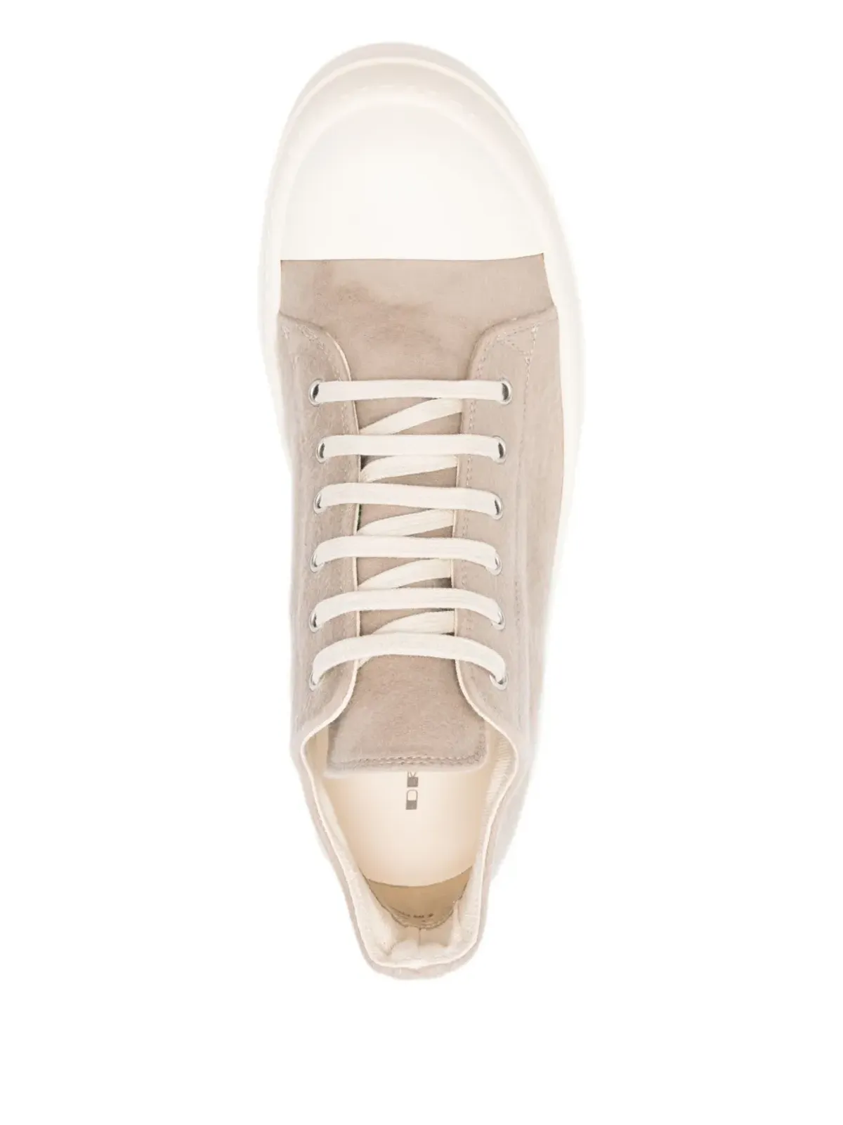 Rick Owens DRKSHDW platform lace-up sneakers - Neutrals - 画像4