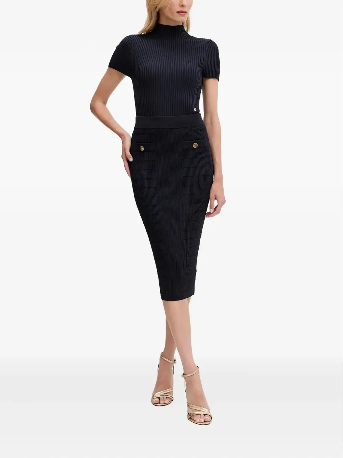 GUESS USA リブニットスカート - 画像2