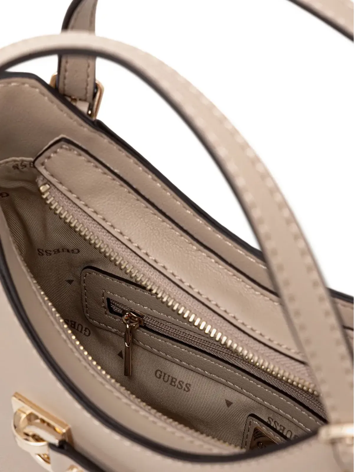 GUESS USA ミニ Lefia 曲線ハンドル サッチェルバッグ - 画像3