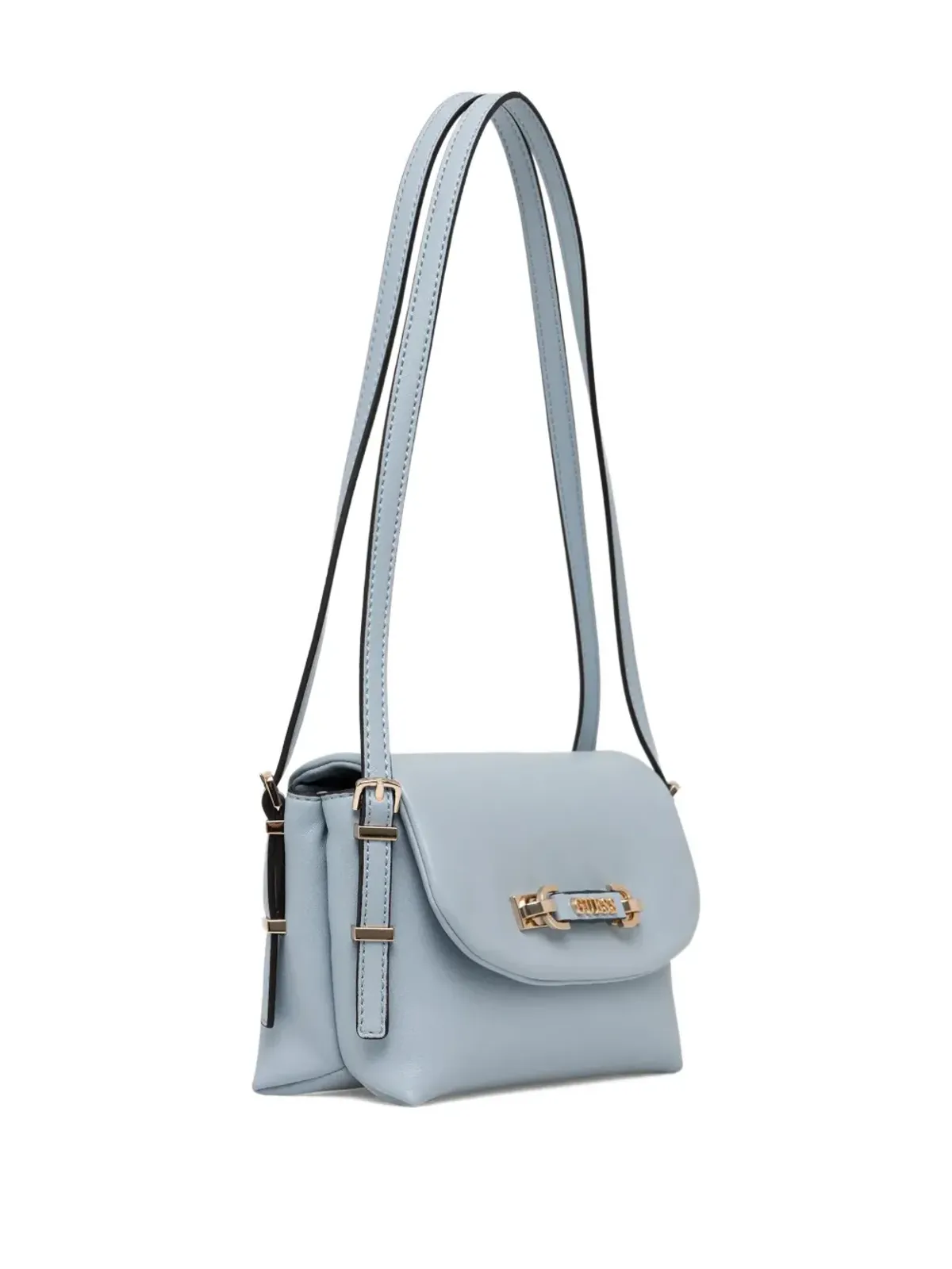 GUESS USA Lefia フラップ前面バックルショルダーバッグ - 画像2