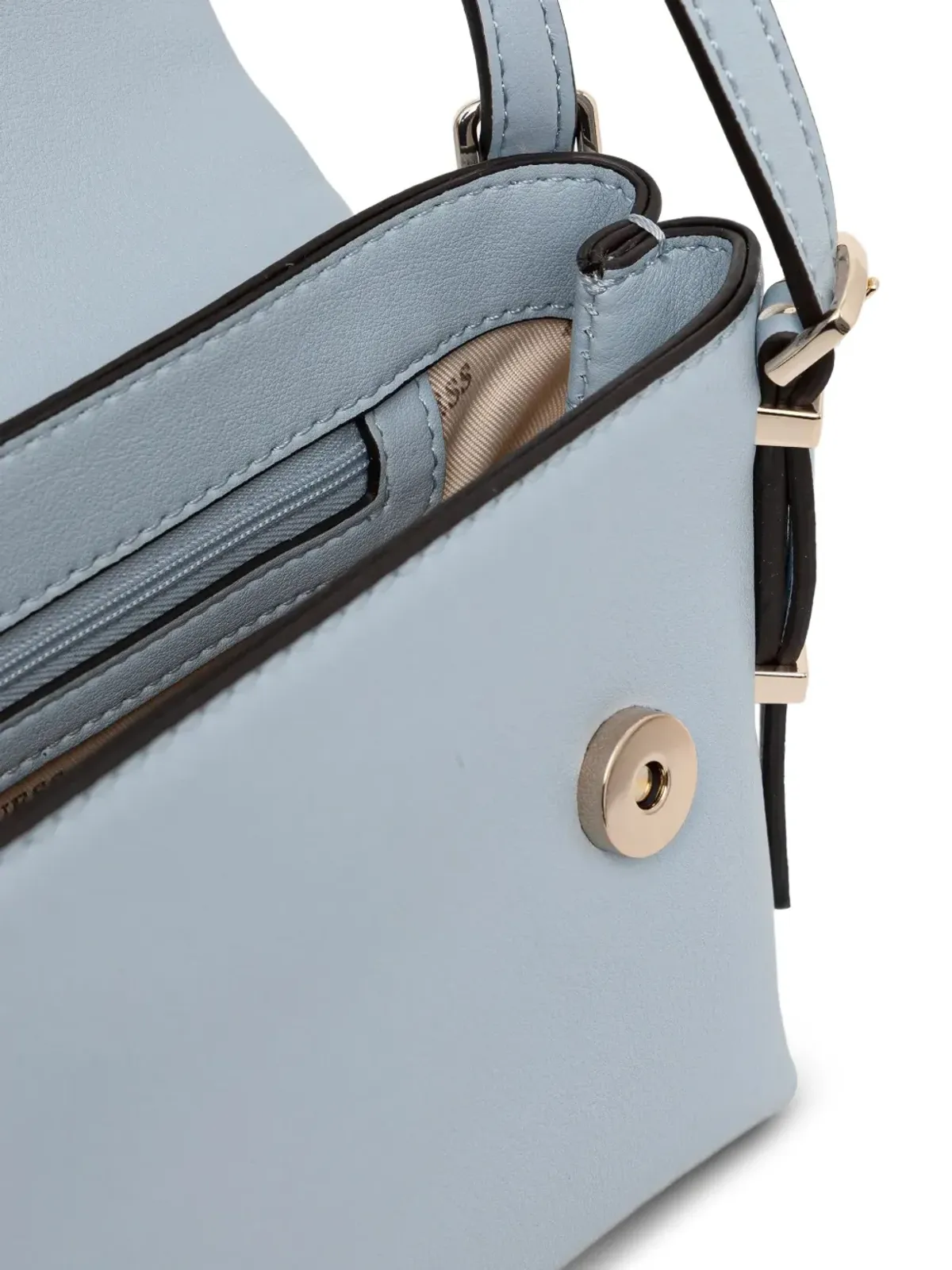 GUESS USA Lefia フラップ前面バックルショルダーバッグ - 画像4