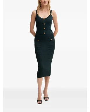 GUESS USA リブ編みボタンディテールスカート - サムネイル2