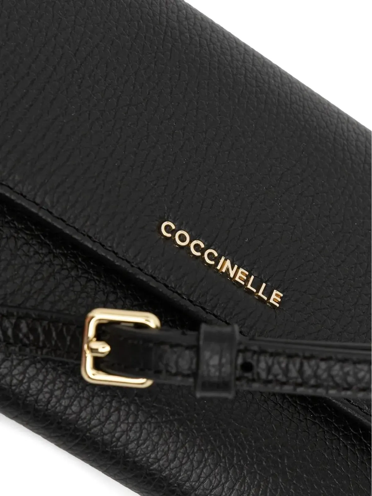 Coccinelle 着脱式ストラップ レザー ウォレット - 画像5