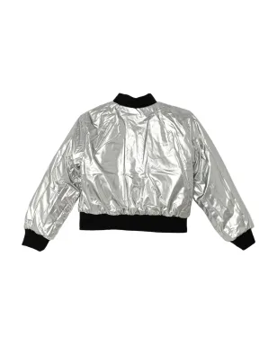 guess kids 金属風リバーシブルボンバージャケット - サムネイル2