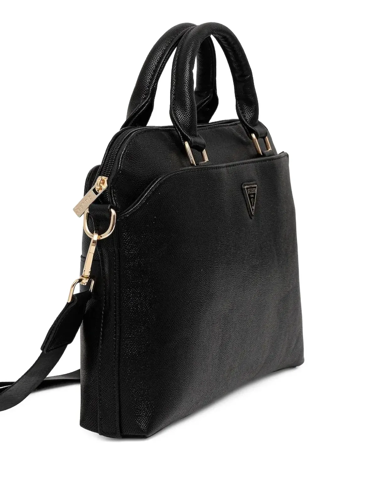GUESS USA ロゴプレート付き ラップトップバッグ - 画像1