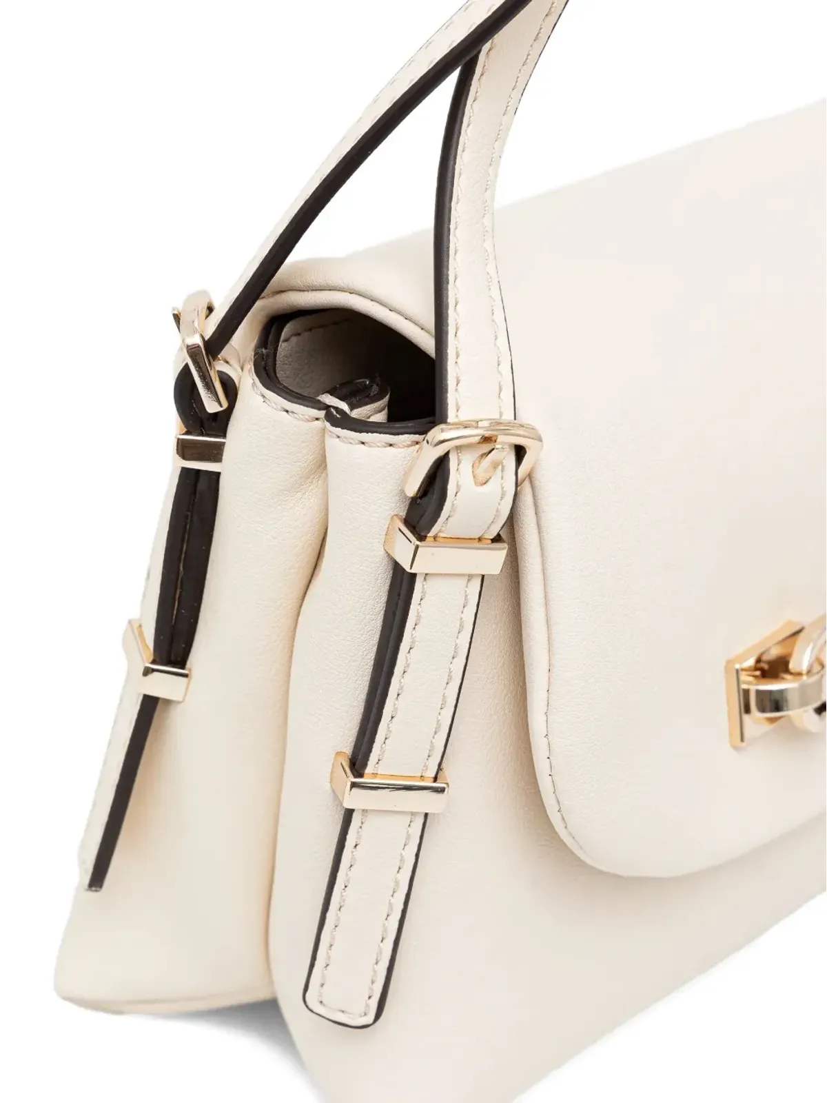 GUESS USA フラップフロントショルダーバッグ - 画像4