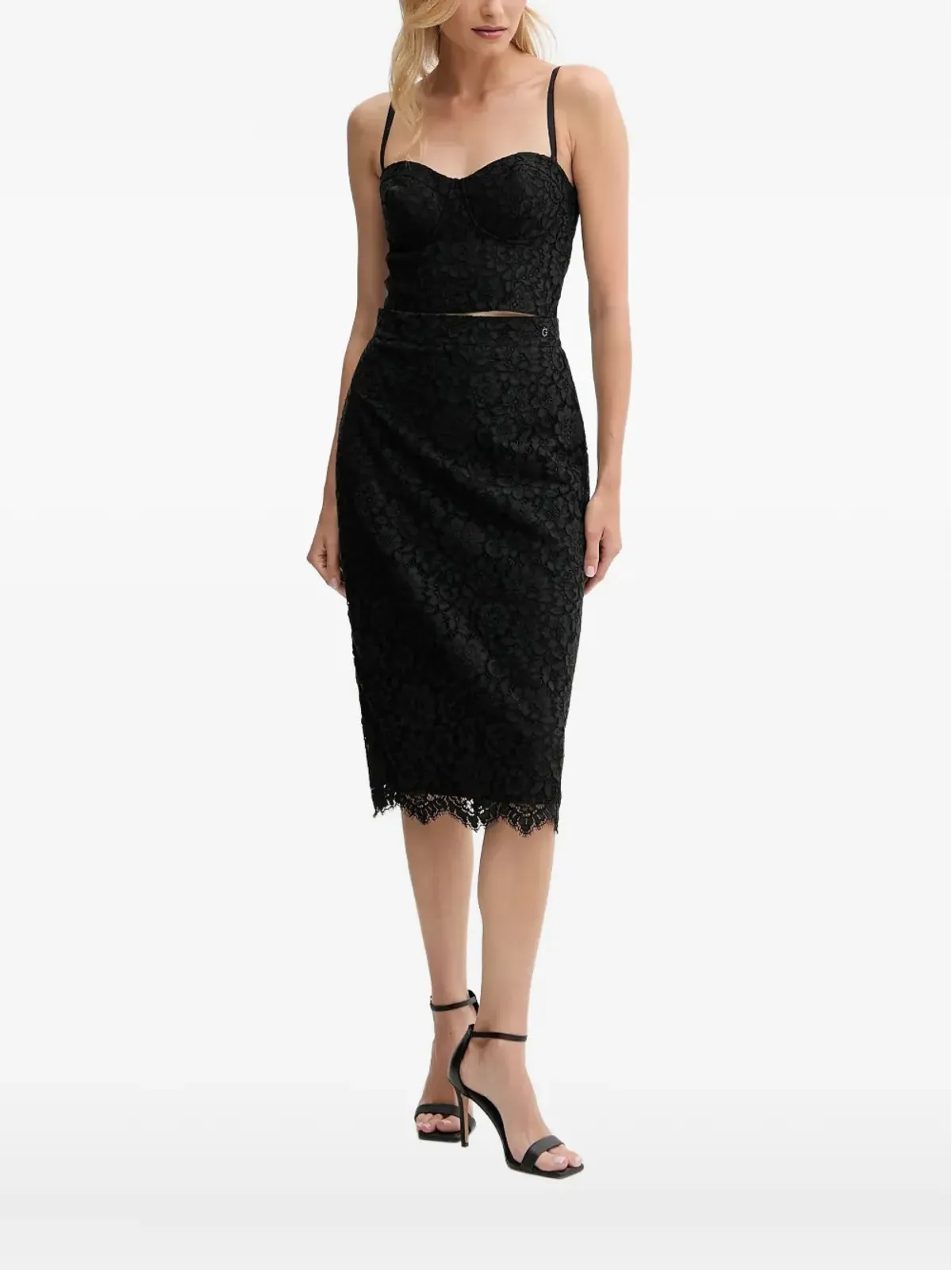 GUESS USA ジョジアン コルセットトップ - 画像1