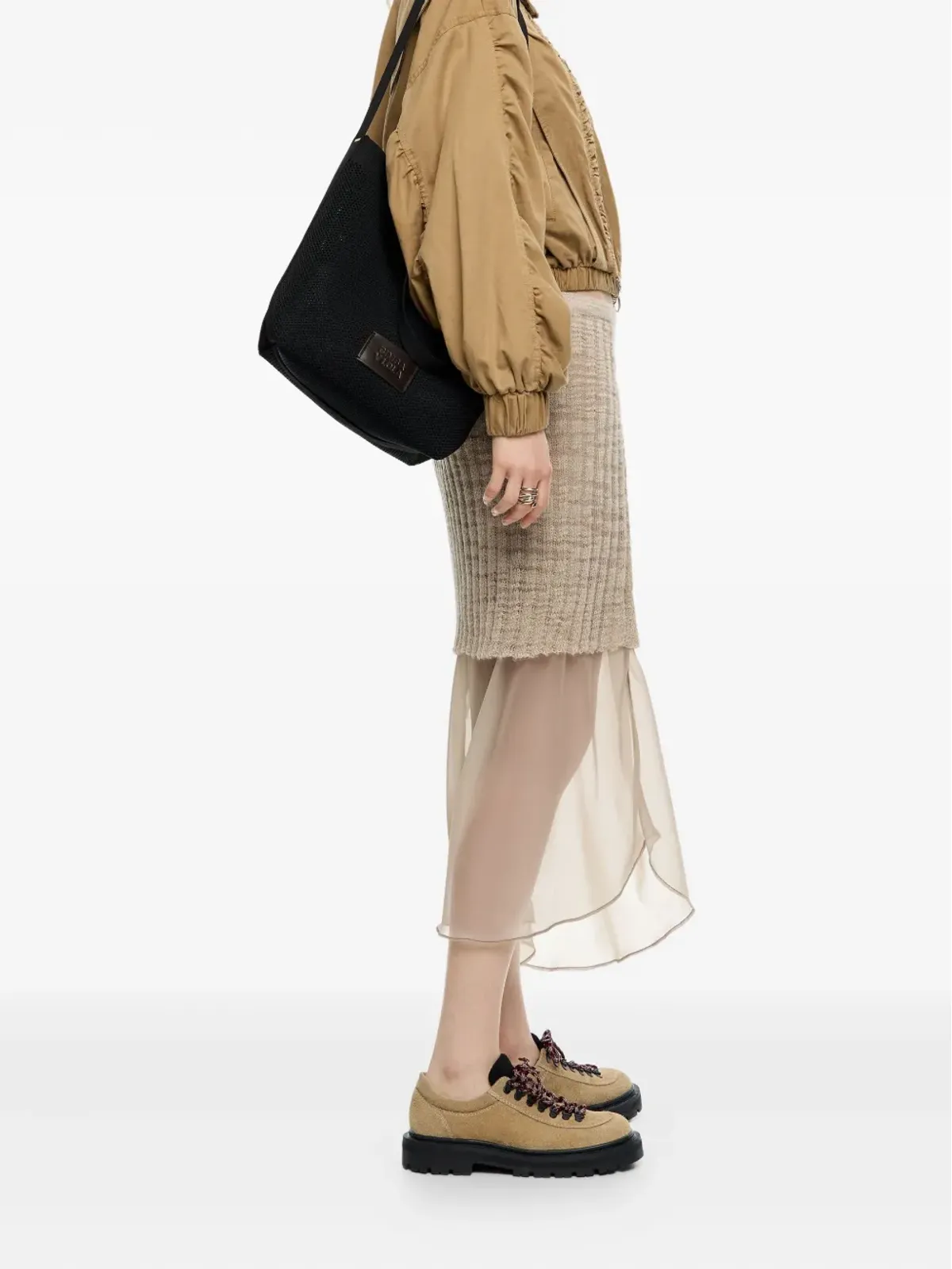 Bimba y Lola フライニットショルダーバッグ - 画像2