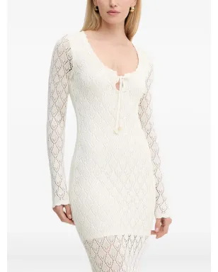 GUESS USA レースアップ crochet マキシドレス - サムネイル1