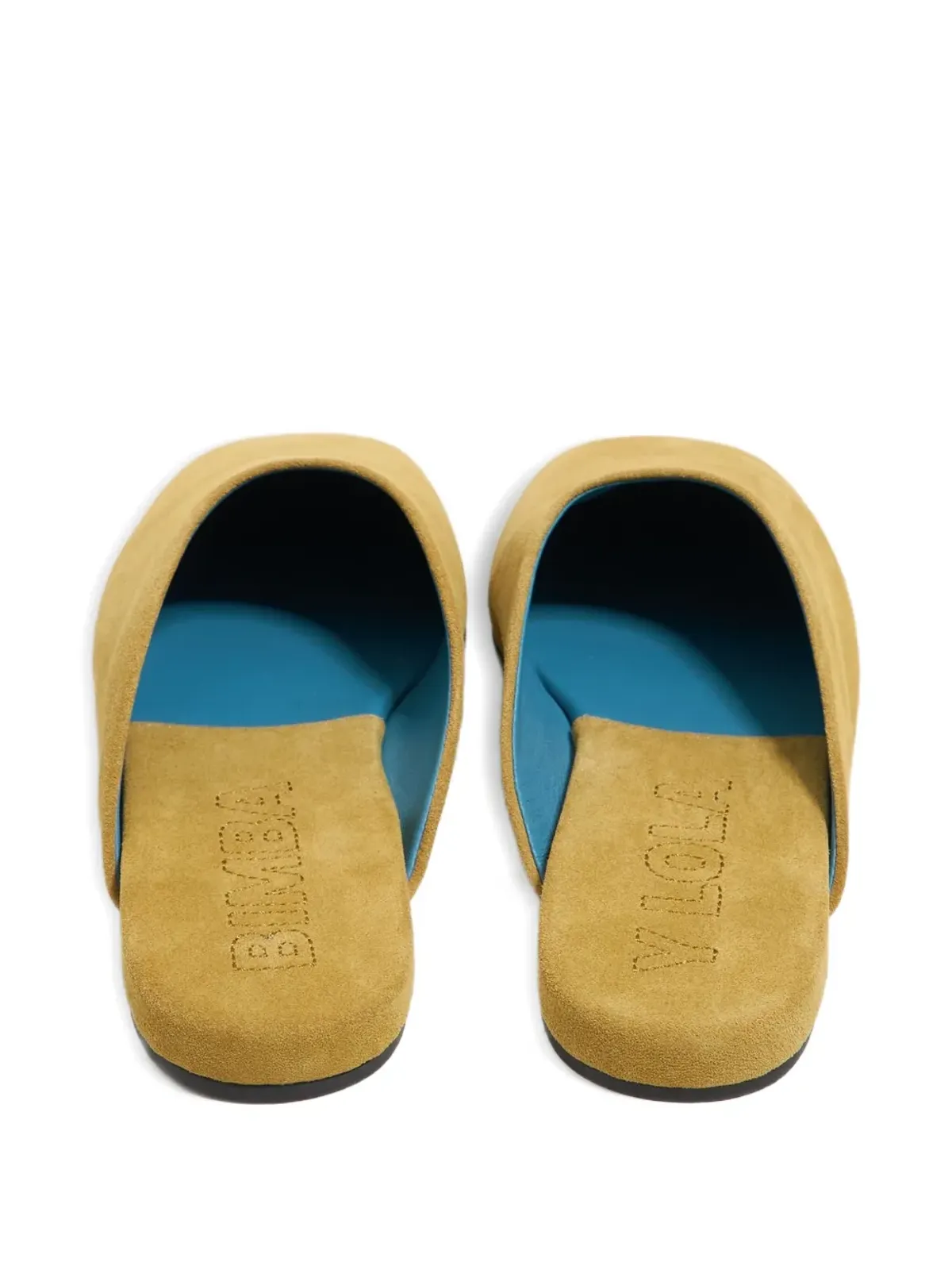Bimba y Lola スエードレザースリッパ - 画像4
