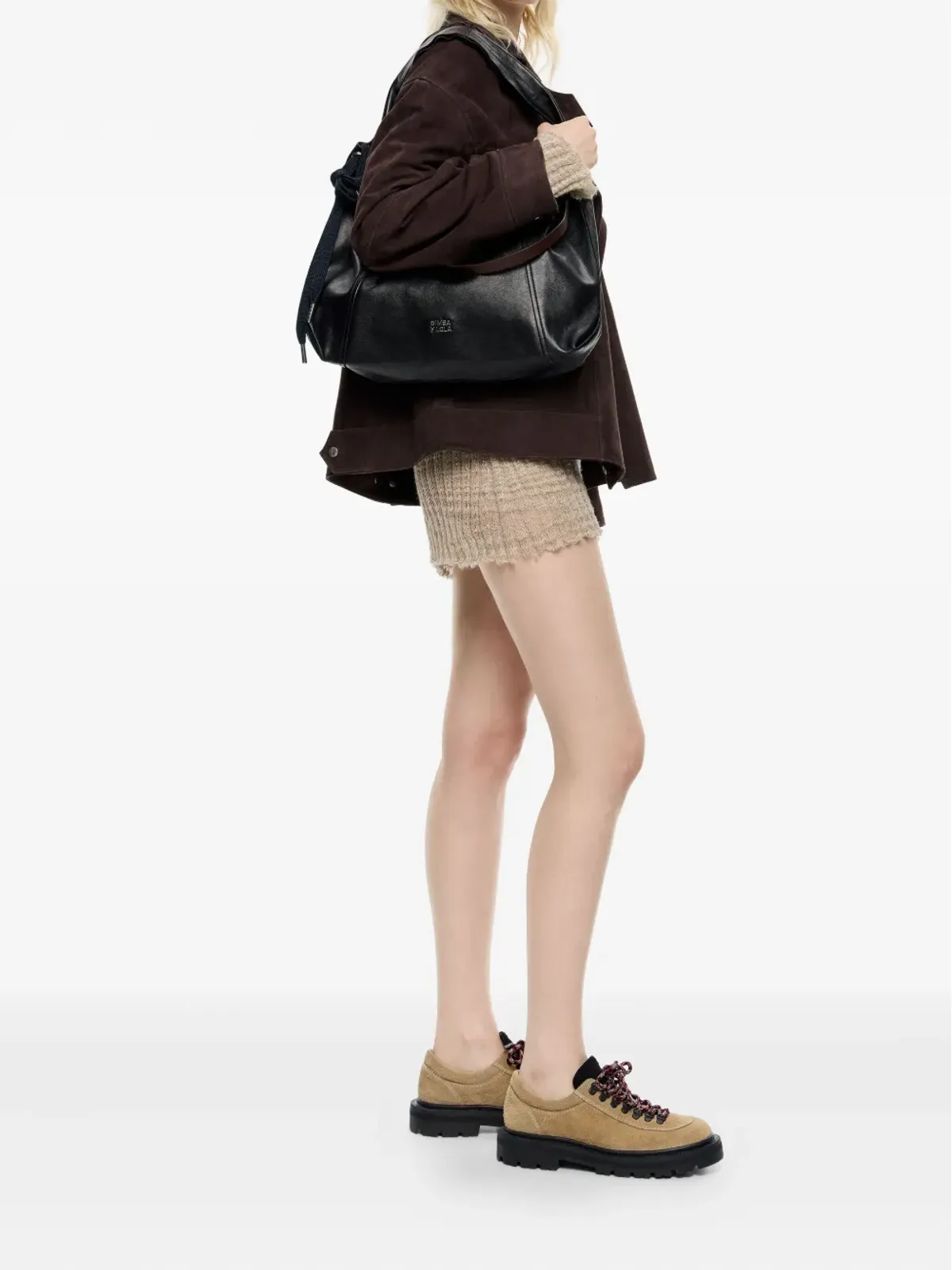 Bimba y Lola ペーパー・レザー トートバッグ - 画像5