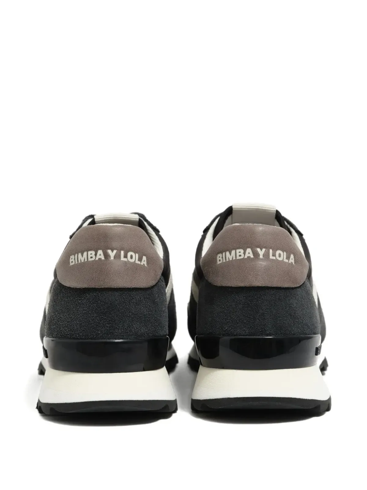 Bimba y Lola スカラップ付きスエードスニーカー - 画像3