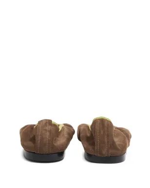 Bimba y Lola スエード ポインテッドトゥ フラットパンプス - サムネイル3