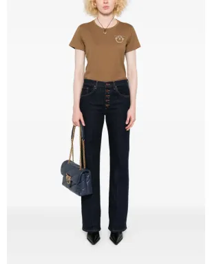 PINKO ロゴ入りTシャツ - ブラウン - サムネイル2