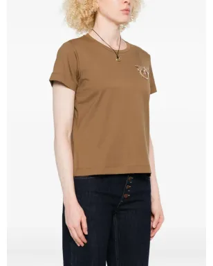 PINKO ロゴ入りTシャツ - ブラウン - サムネイル3