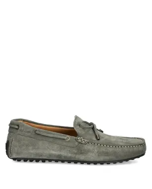 Hackett リボンディテールのスエードローファー - サムネイル1