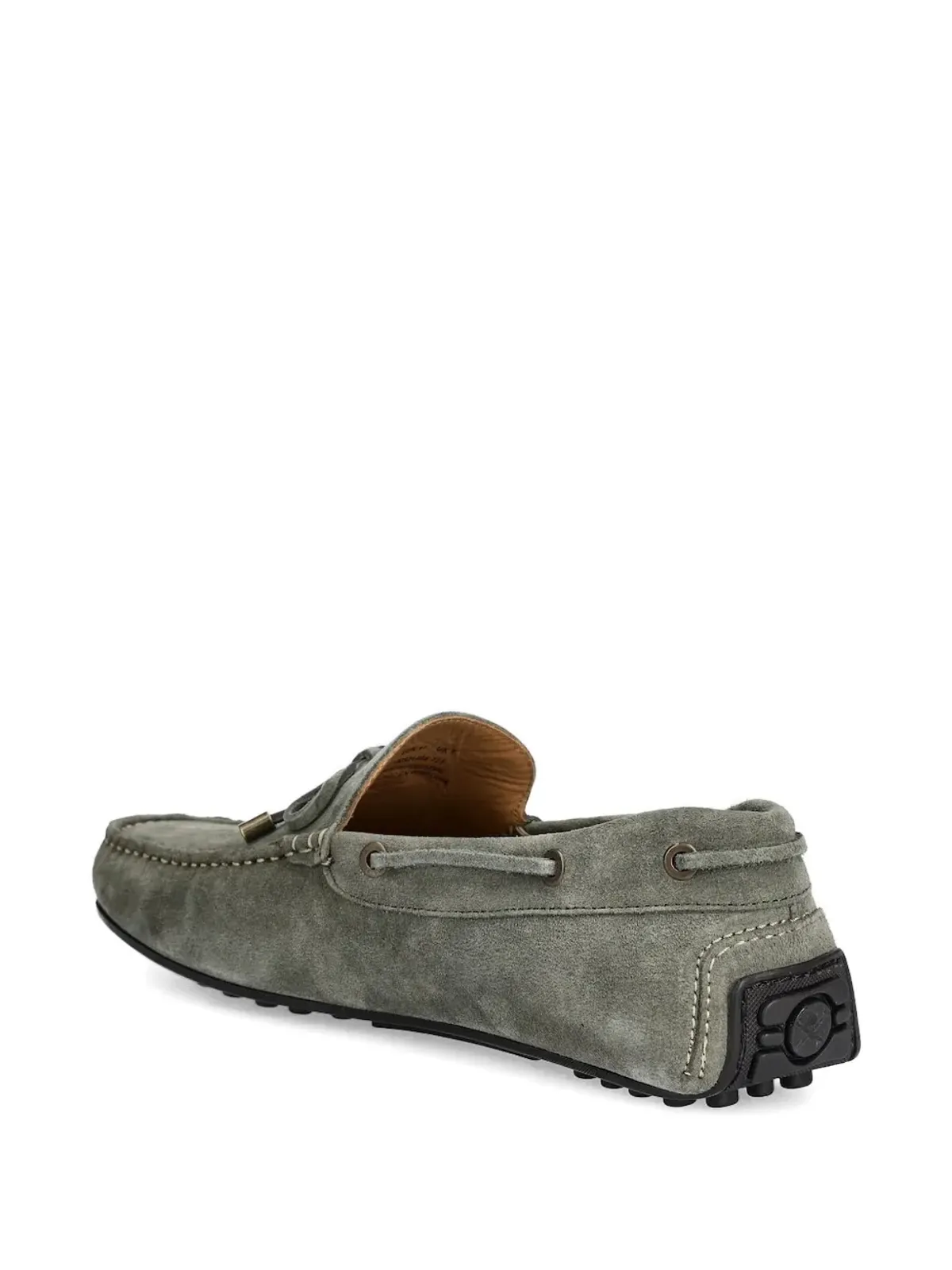 Hackett リボンディテールのスエードローファー - 画像3