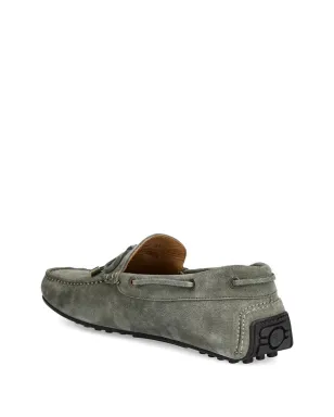 Hackett リボンディテールのスエードローファー - サムネイル3