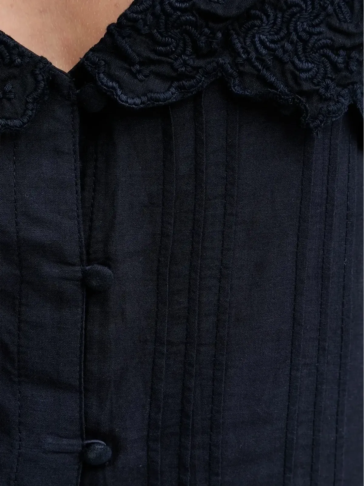 Hoss Intropia 刺繍入りフリルトップス - 画像3
