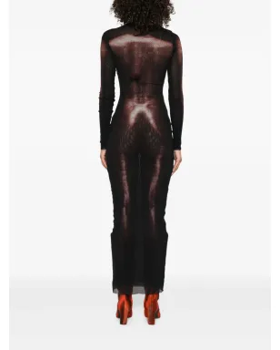 Jean Paul Gaultier ボディプリント ロングドレス - サムネイル4