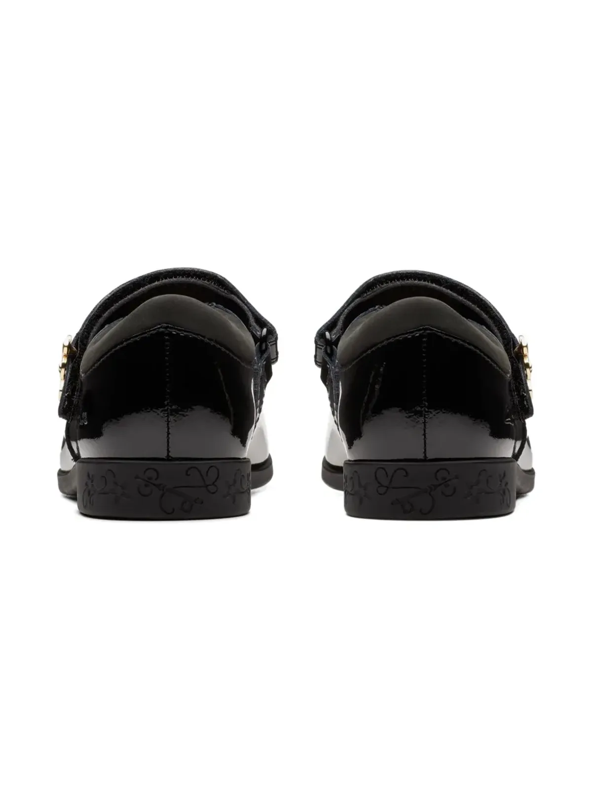 Clarks Kids レザー バレエシューズ - 画像3