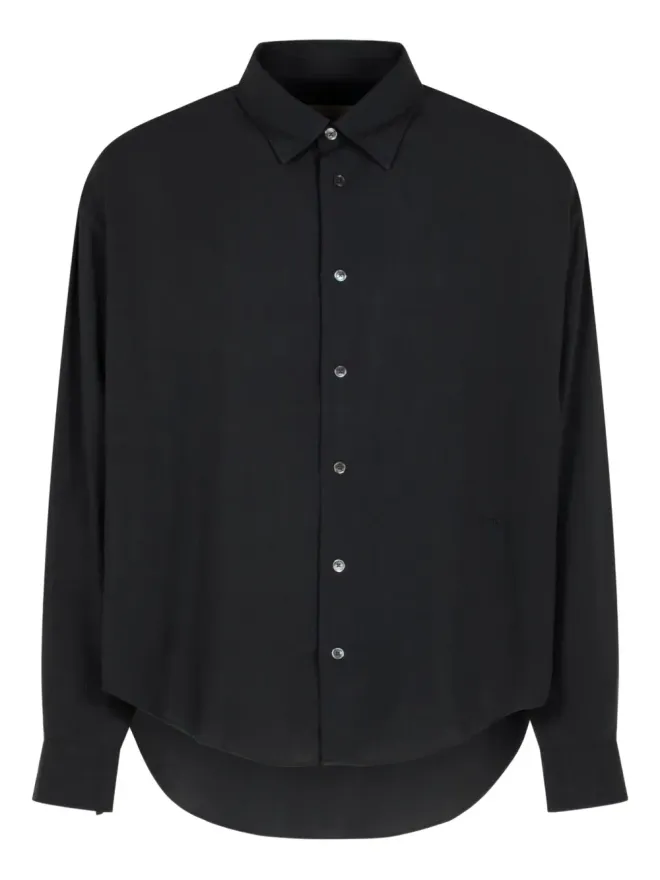 AMI Paris AMI Paris 刺繍ロゴシャツ（ブラック）の商品画像