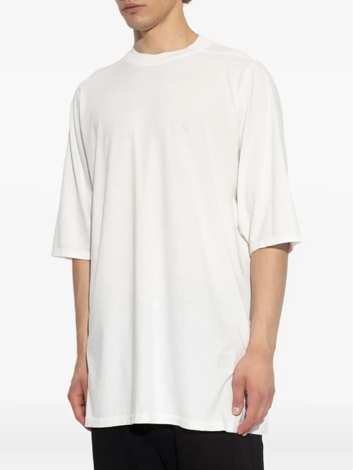Rick Owens DRKSHDW ジャンボ半袖Tシャツ - ホワイト - 画像3
