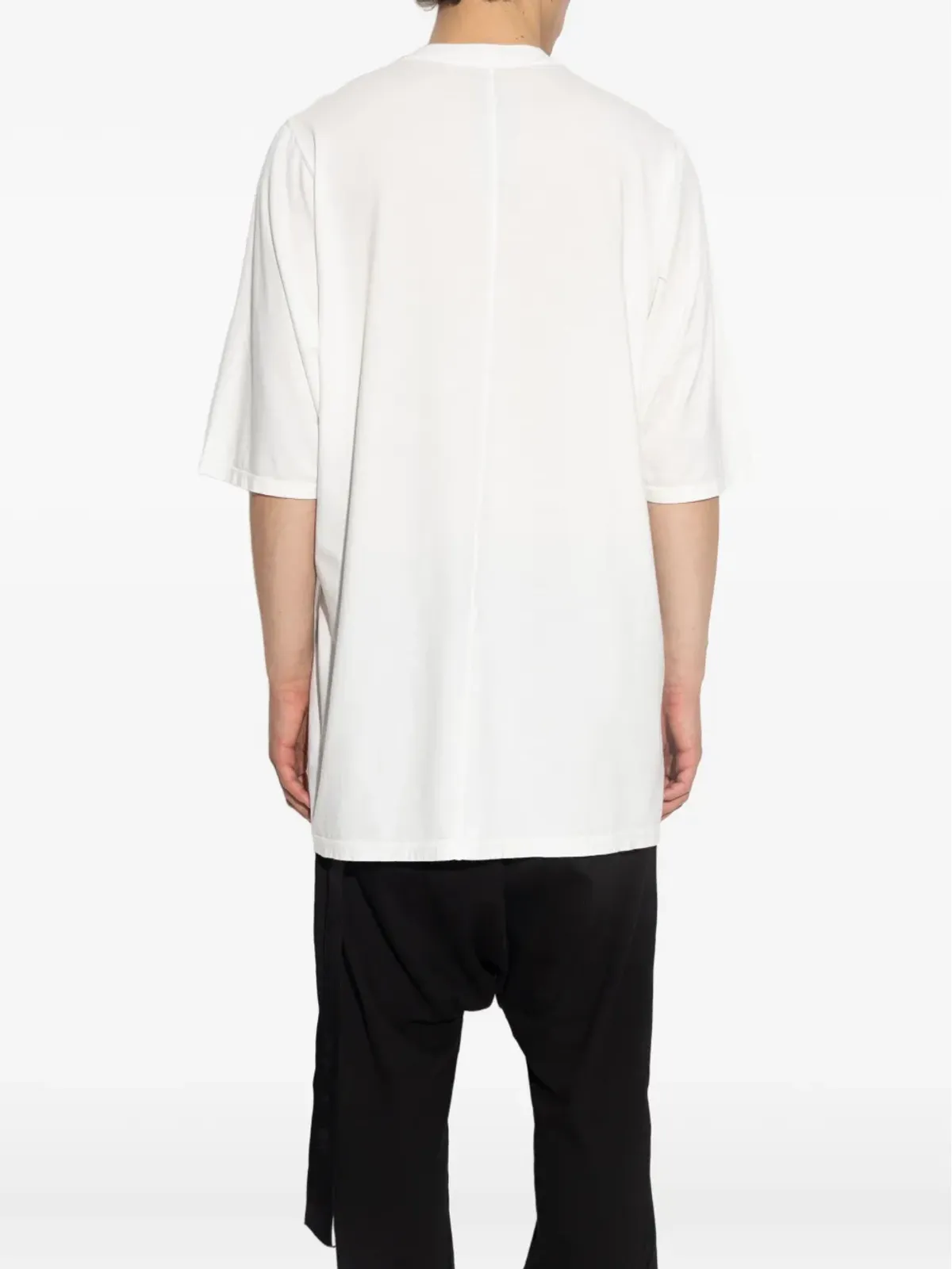 Rick Owens DRKSHDW ジャンボ半袖Tシャツ - ホワイト - 画像4