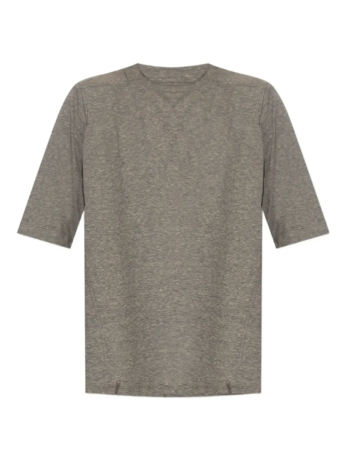 Rick Owens DRKSHDW short-sleeve drawstring T-shirt - Grey - 画像1