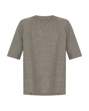 Rick Owens DRKSHDW short-sleeve drawstring T-shirt - Grey - サムネイル1