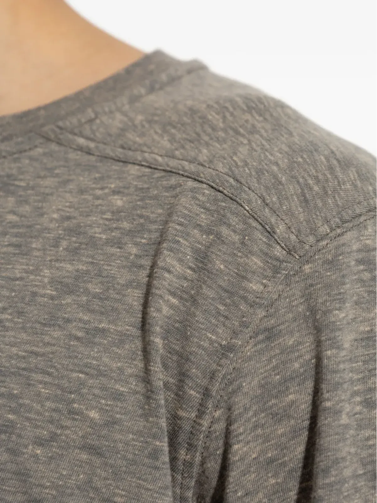 Rick Owens DRKSHDW short-sleeve drawstring T-shirt - Grey - 画像5