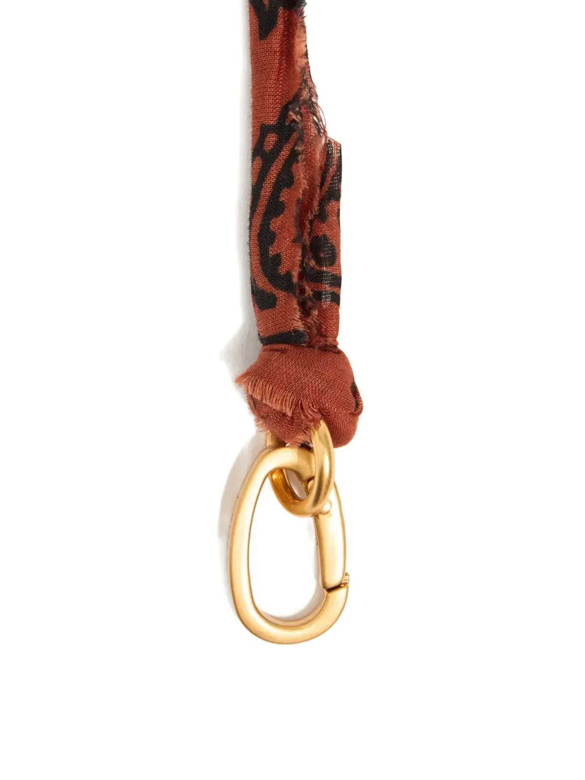 Bimba y Lola 編み込みファブリック チャームネックレス - Brown - 画像3
