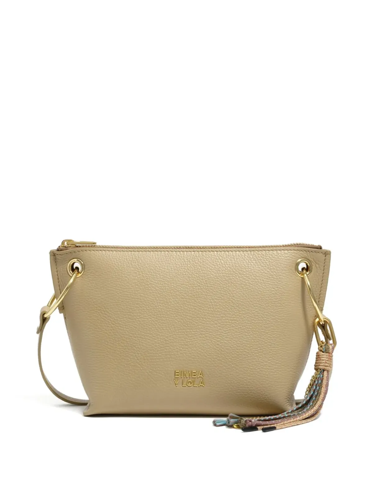 Bimba y Lola ミディアム トラペジウム レザー クロスボディ バッグ - 画像1