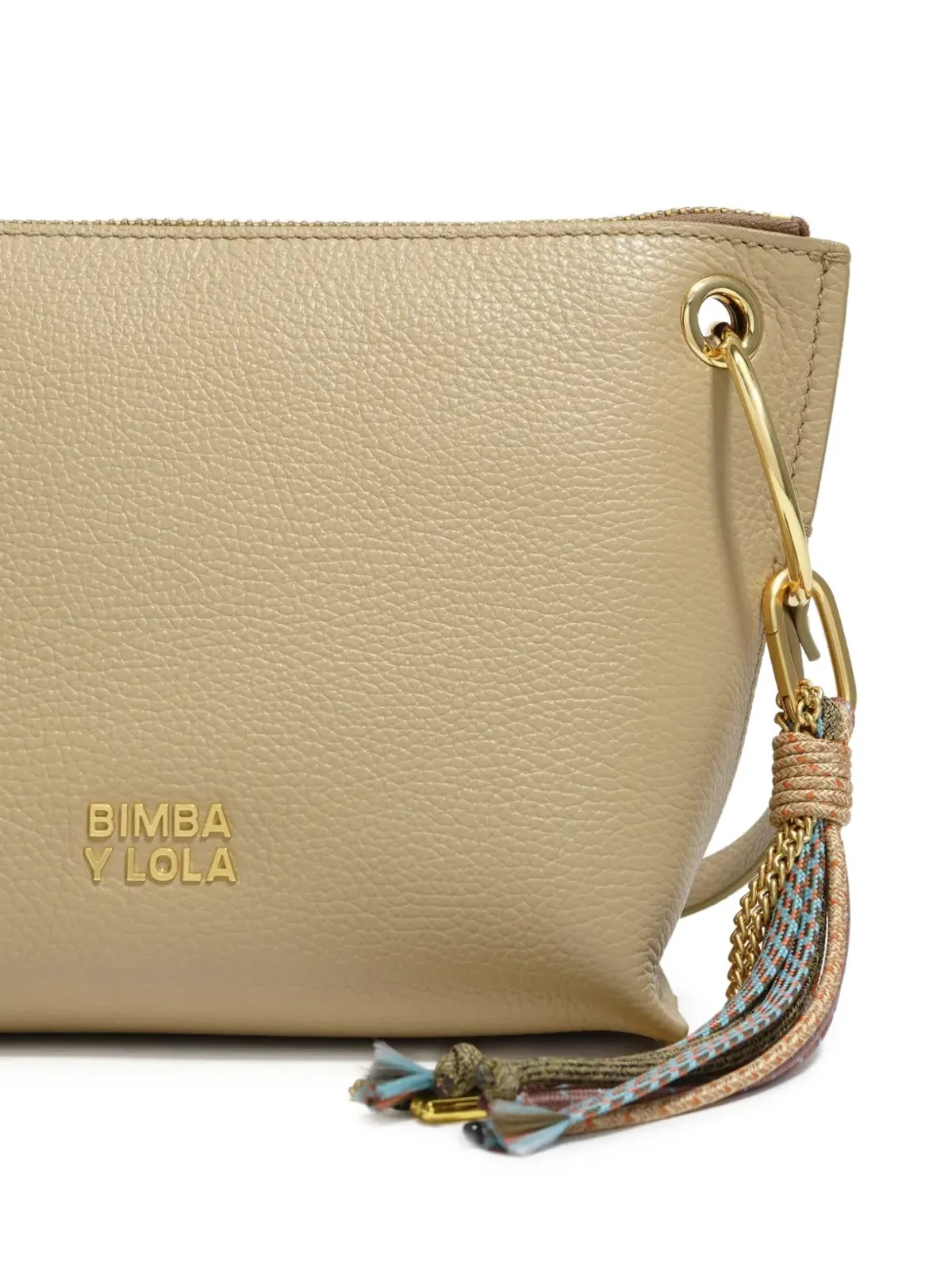 Bimba y Lola ミディアム トラペジウム レザー クロスボディ バッグ - 画像4