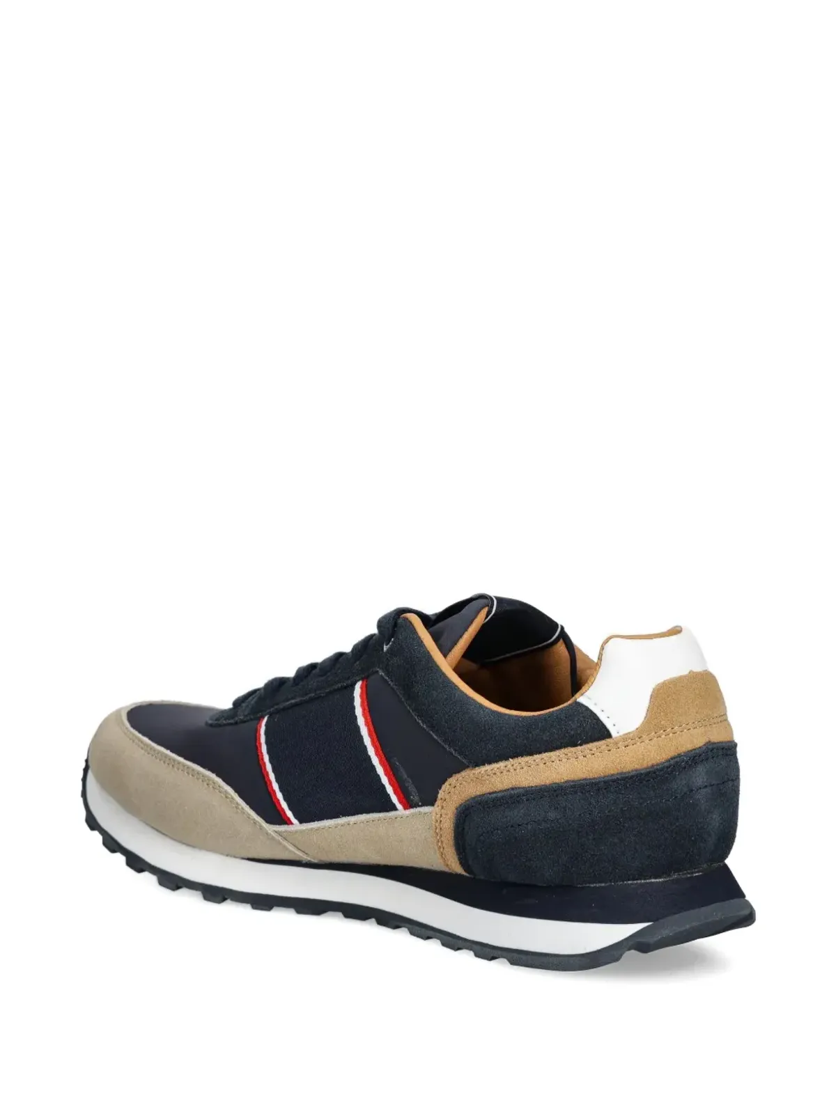 Hackett スエードパネル付きストライプスニーカー - 画像3
