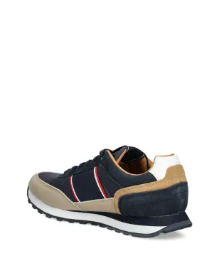 Hackett スエードパネル付きストライプスニーカー - サムネイル3