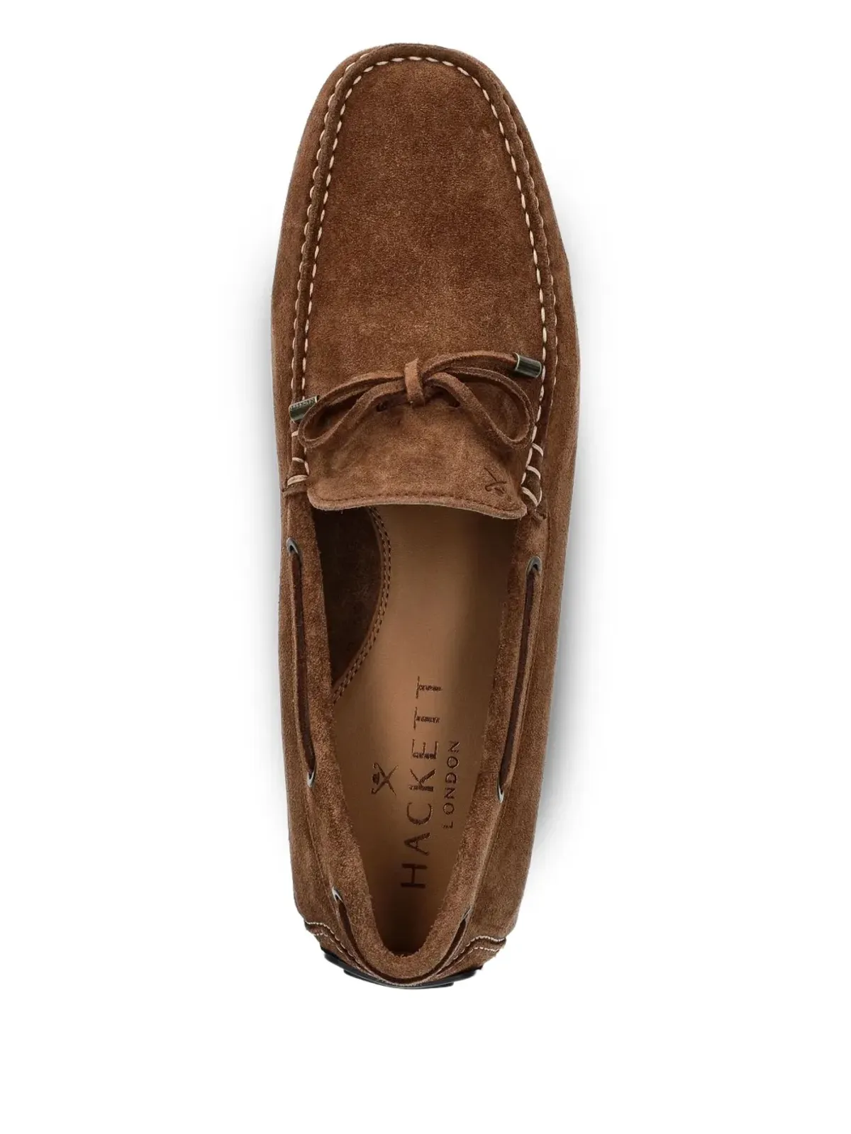 Hackett スエード タッセル ボートシューズ - Brown - 画像2