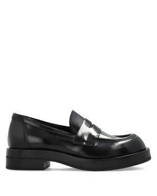 AGL penny-leather loafers - サムネイル1