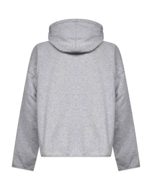 MM6 Maison Margiela ドロップショルダー フード付きスウェットシャツ - サムネイル2
