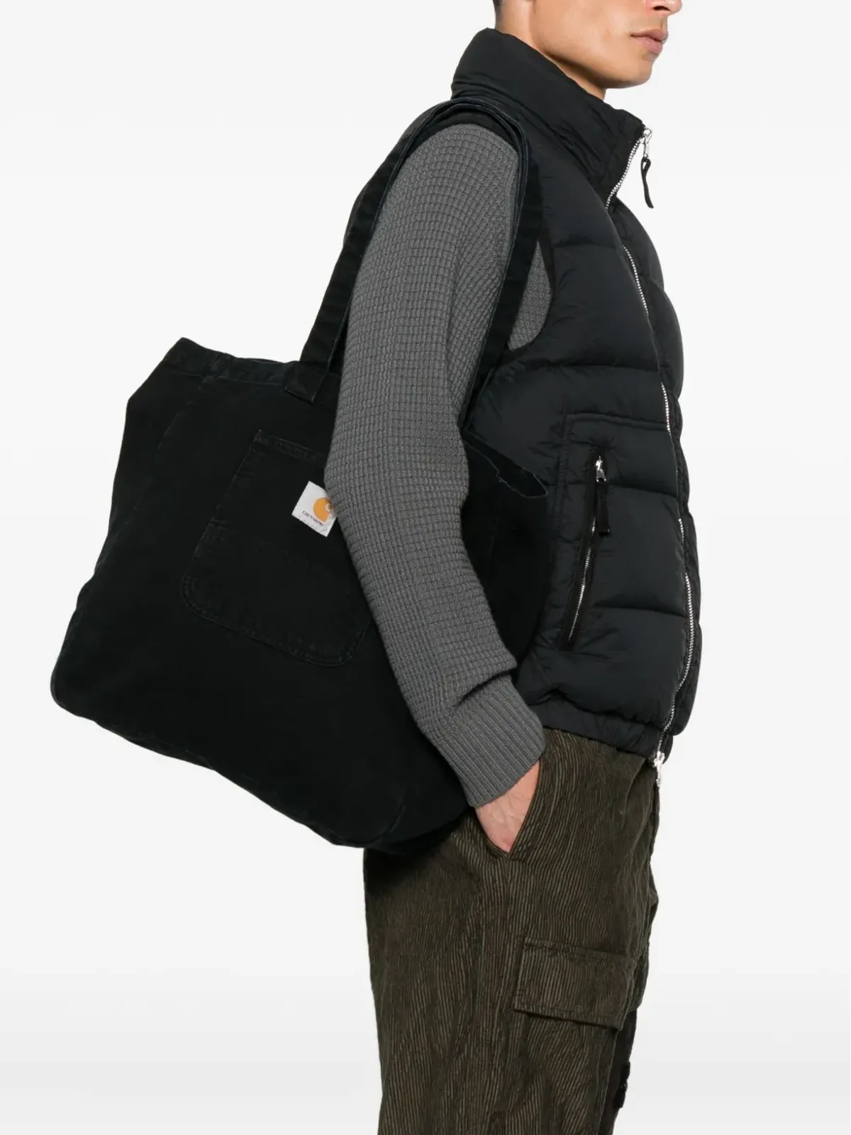Carhartt WIP オーガニックコットン・トートバッグ - ブラック - 画像2